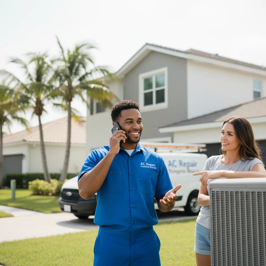 AC Repair Pompano Beach customer support in Carpentersville